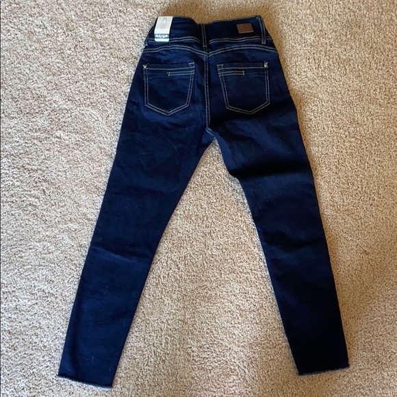Dark Wash Ankle Cut Denim - Picture 3 of 3